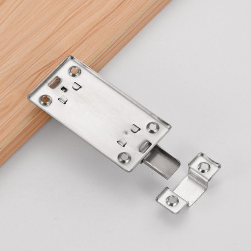 304 stainless steel double-headed latch 2 inch 3 inch 4 inch left and right latch bedroom toilet manual door latch wholesale