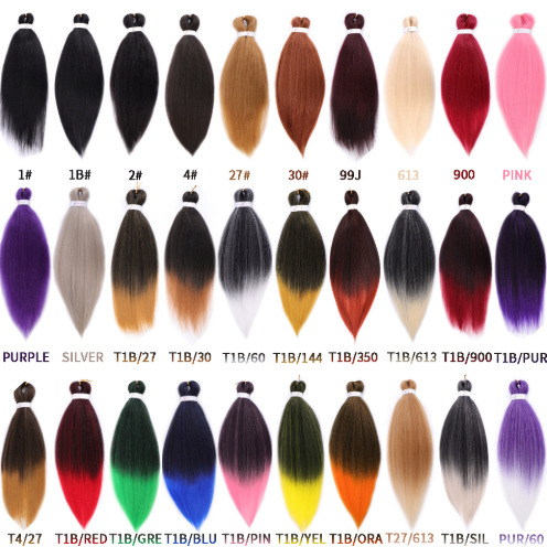 Peruca africana fibra química gran trenza color trenza sucia fábrica de trenza 26 pulgadas 90g al por mayor