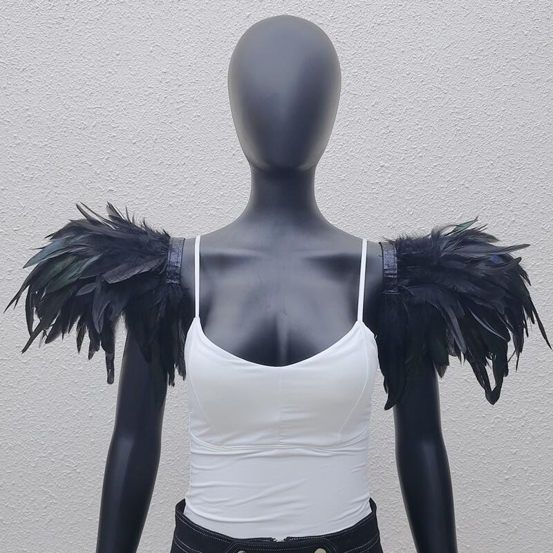 Feather Epaulettes Image 5