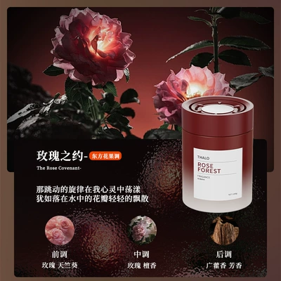 Removal Liquid Fragrance, Car Perfume Aromatherapy - ruofeng-180g-rose-appointment