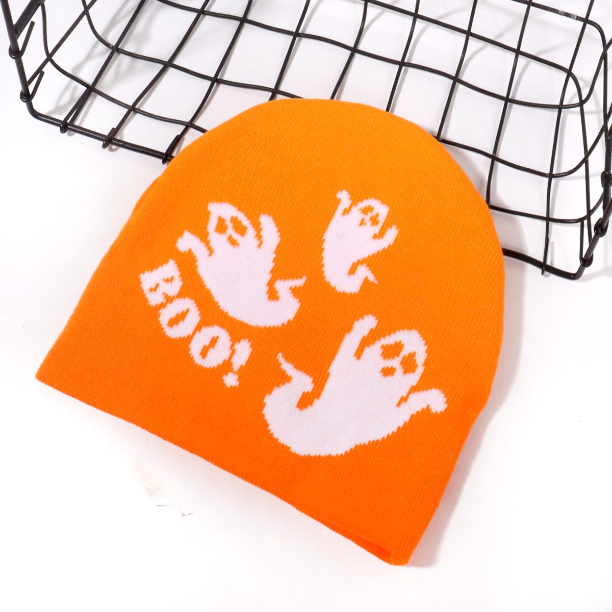 Cappello lavorato a maglia unisex BOY con motivo fantasma Personalità tendenza moda Sport all'aria aperta Inverno inverno caldo_voghion.com