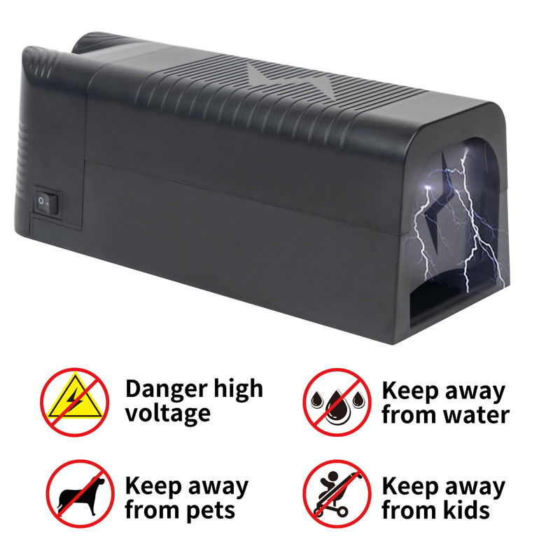 新型全自動ネズミハウス老鼠籠捕鼠器減鼠器高圧電鼠器殺鼠器mouse trap|undefined