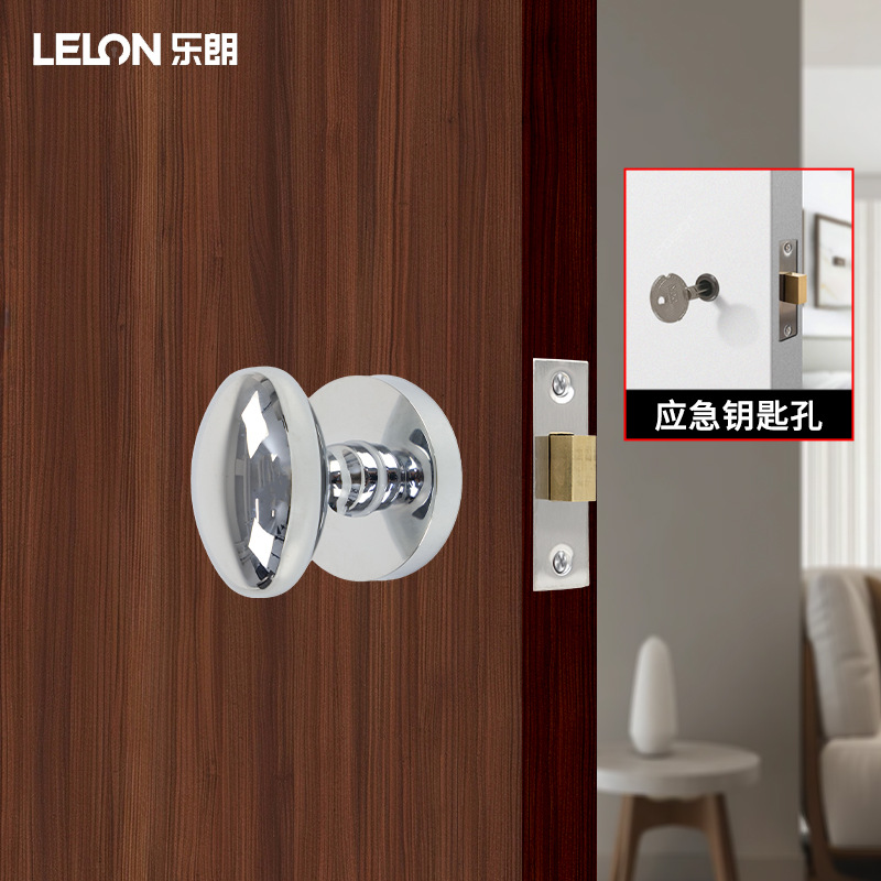 Personalizada puerta oculta simple cerradura unilateral puerta interior sala de estar universal cerradura de huevo de ganso con llave cerradura invisible