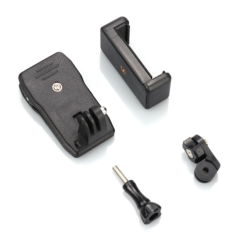 Mobile Phone Clip, Backpack Clip, Fixed Shooting and Live Streaming Stand, First-Person Perspective, Cycling Recording, Phone Holder Accessories