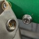 Screw Large White Buckle Three-piece Set Screw Buckle Boat Buckle Screw Snipple Buckle Removal Brass Yacht Buckle Canvas Buckle