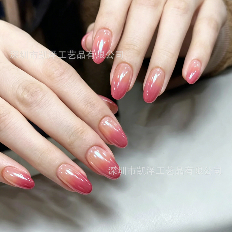 Wearable Nails 2026 New High-End Hailey Manicure Electroplated Wearable Nails Aurora Wearable Nails Light Luxury High-End Wholesale Wearable Nails 2026 New High-End Hailey Manicure Electroplated Wearable Nails Aurora Wearable Nails Light Luxury High-End Wholesale