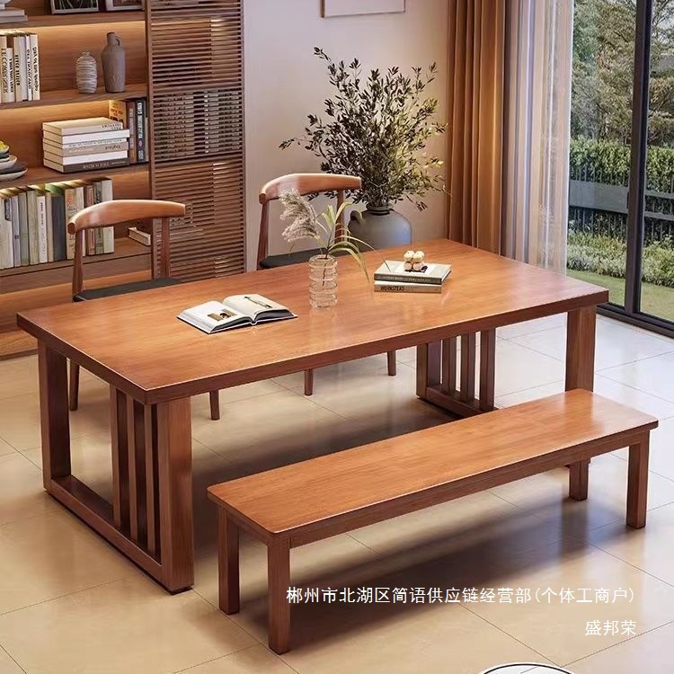 Fábrica directa de madera sólida mesa de mesa mesa de oficina sala de estar doméstica mesa de conferencias de mesa de comedor de estudiantes de computadora