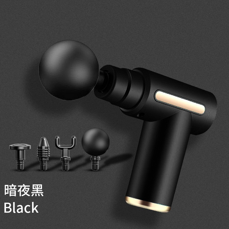 跨境电动筋膜枪mini家用震动放松肌肉智能颈椎按摩器迷你按摩枪批|undefined