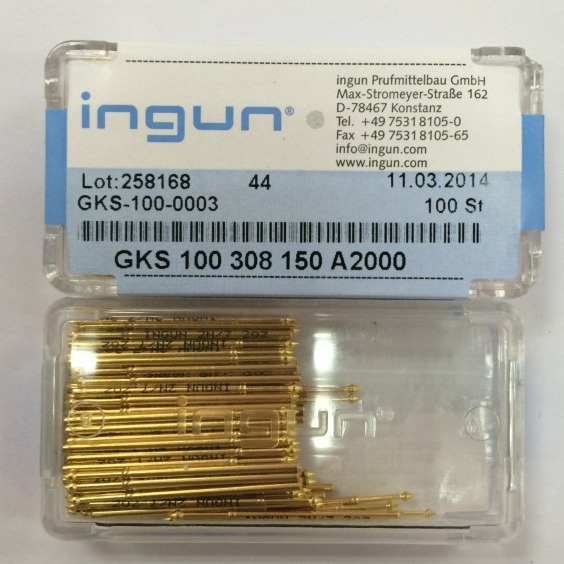 GKS-100 308 150 A2000INGUN德国英刚探针探针1.7圆锥头PA100-E2