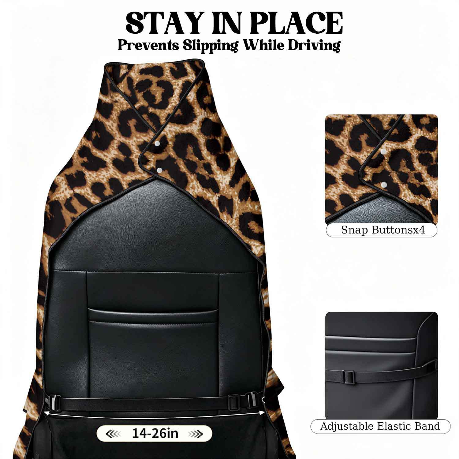 2-piece dual-use car seat cover, ultra-fine fiber, can be used as a beach towel, printed car protective seat cover 13