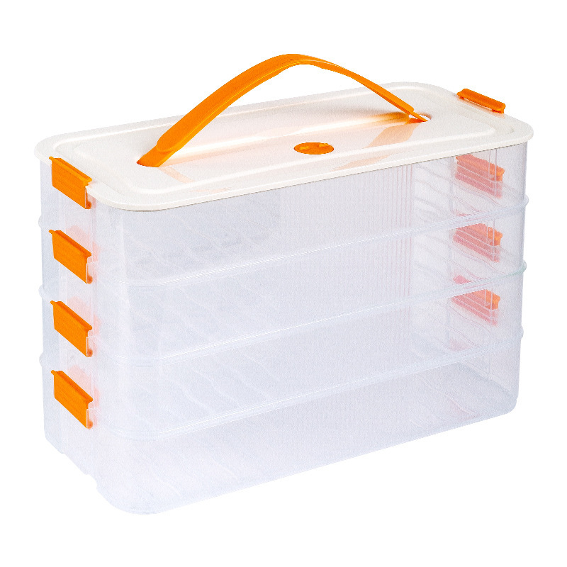 ギョーザ箱収納冷蔵庫用冷凍餃子箱食品級包水餃子急凍饅頭専用トレイ鮮度保持箱|undefined