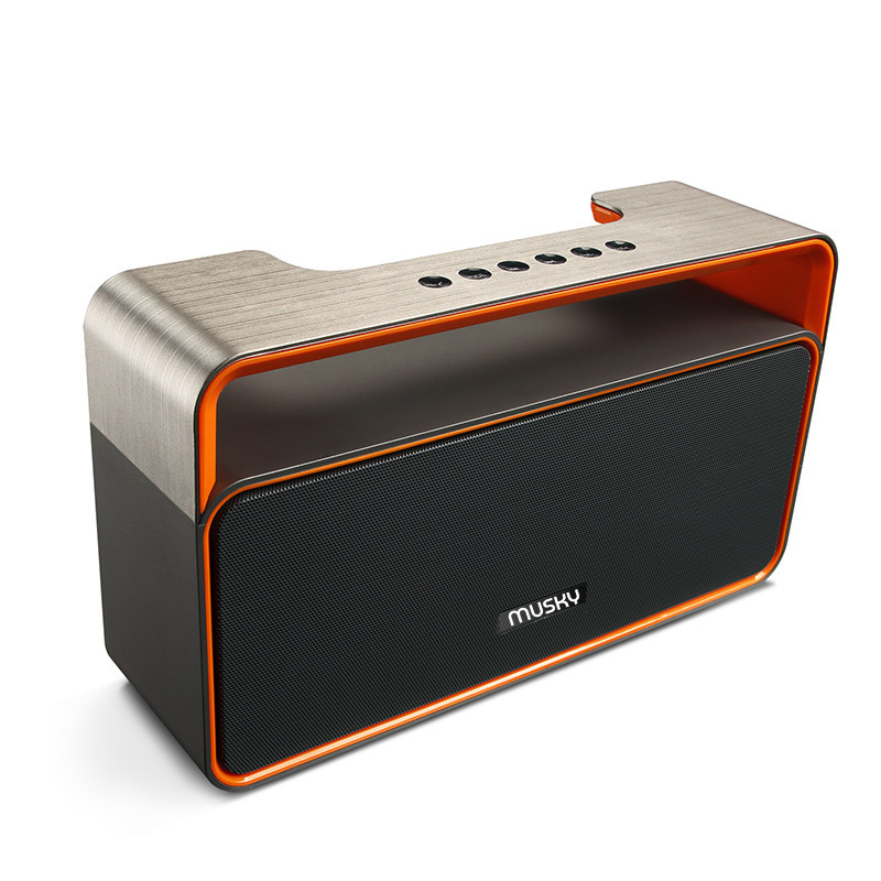 MUSKY DY25 客厅低音炮音响收音机 便捷插卡蓝牙音箱 定制款