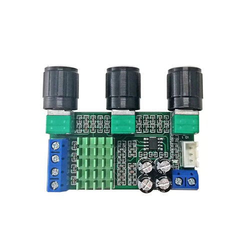 XH-M567 TPA3116D2 two-channel digital power amplifier board with high and low bass adjustment onboard operational amplifier dual 80W