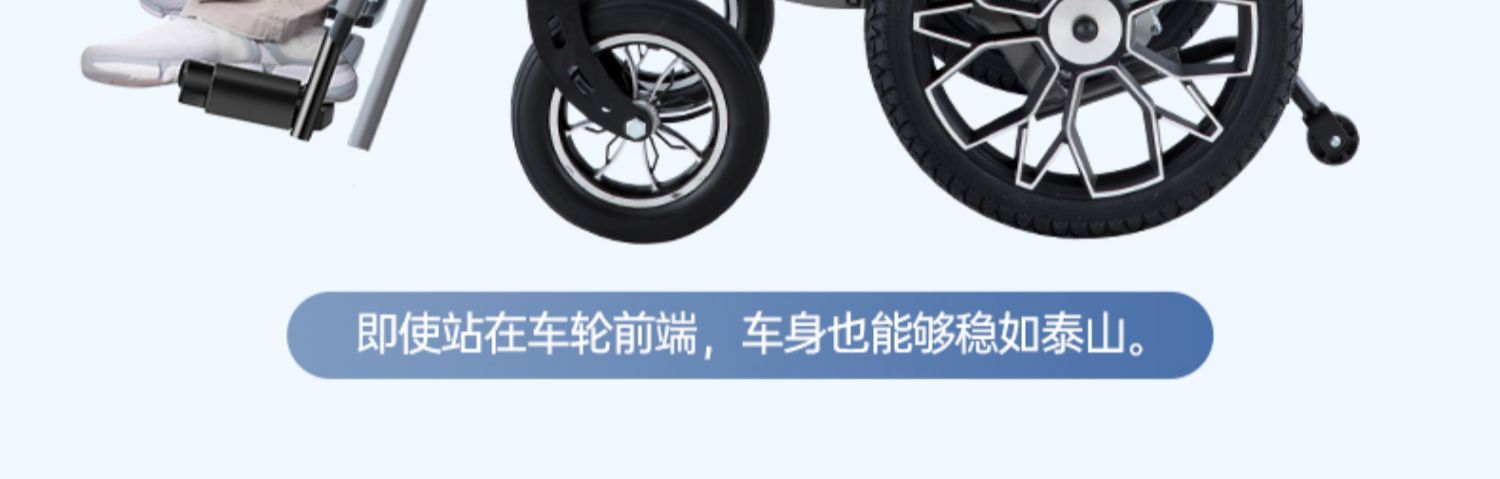 Zhenbang Electric Wheelchair Folding Lightweight Intelligent Automatic Disabled Elderly Special Four-wheel Wholesale