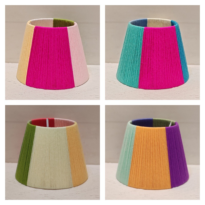 Dopamina adolescente DIY tejido a mano lámpara de cabello lámpara de escritorio candelabro accesorios de soporte móvil universal E27