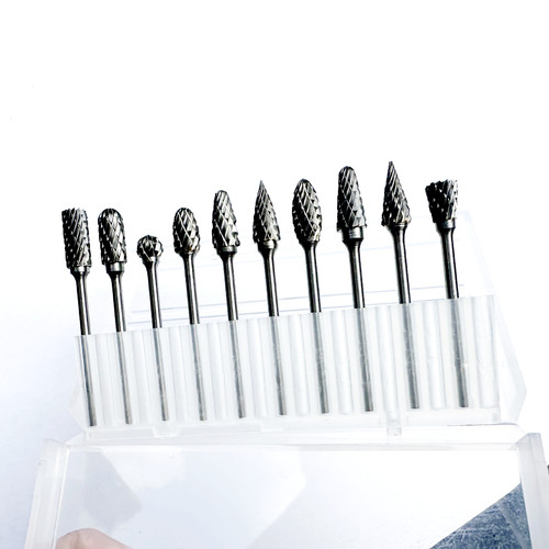 Carbide metal 2.35mm handle double edge 6mm set electric grinding head tungsten steel factory direct inventory