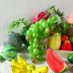 Simulated Fruit Fake Fruit Apple Orange Orange Model Plastic Decorative Ornaments Photography Props Kidsren's Teaching Aids