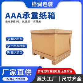 格润源头厂家重型大型特殊设备仪器汽车配件电机高端五层特硬纸箱