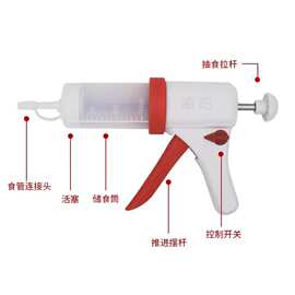 威阳打流食助推器鼻饲喂食器胃管注射器卧床病人老人瘫痪喂饭针筒