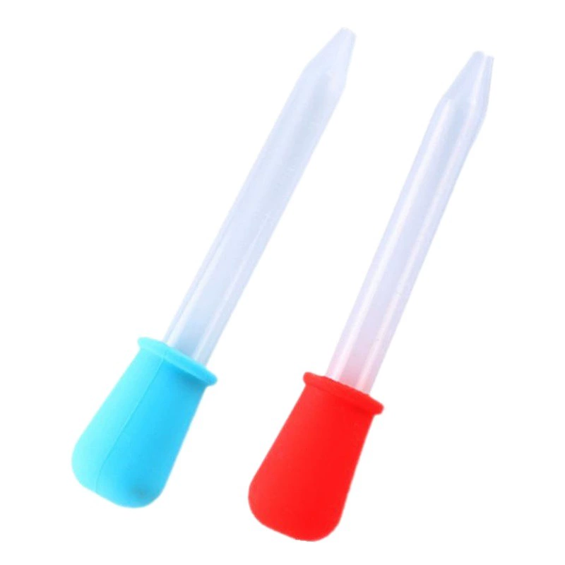 Пищевая силиконовая капельница для детских лекарств, диспенсер для воды, 5 мл, градуированная капельница, анти-удушение, детское лекарство, артефакт