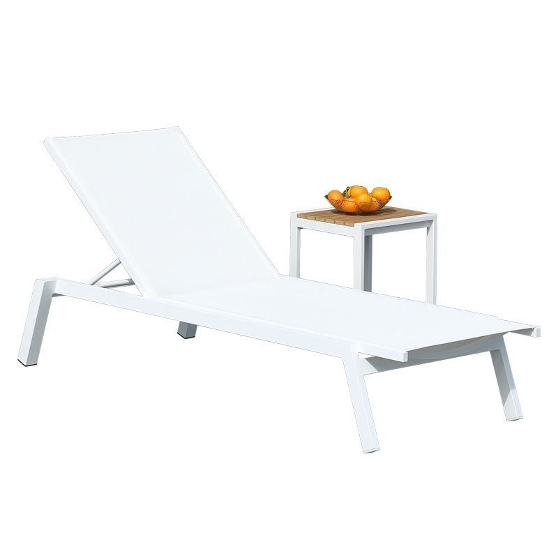 Silla de playa ajustable plegable al aire libre piscina impermeable y protector solar patio ocio al aire libre