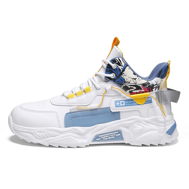 Herbstliche Herren High Top Dad Sneaker Für Sport Und Freizeit_voghion.com