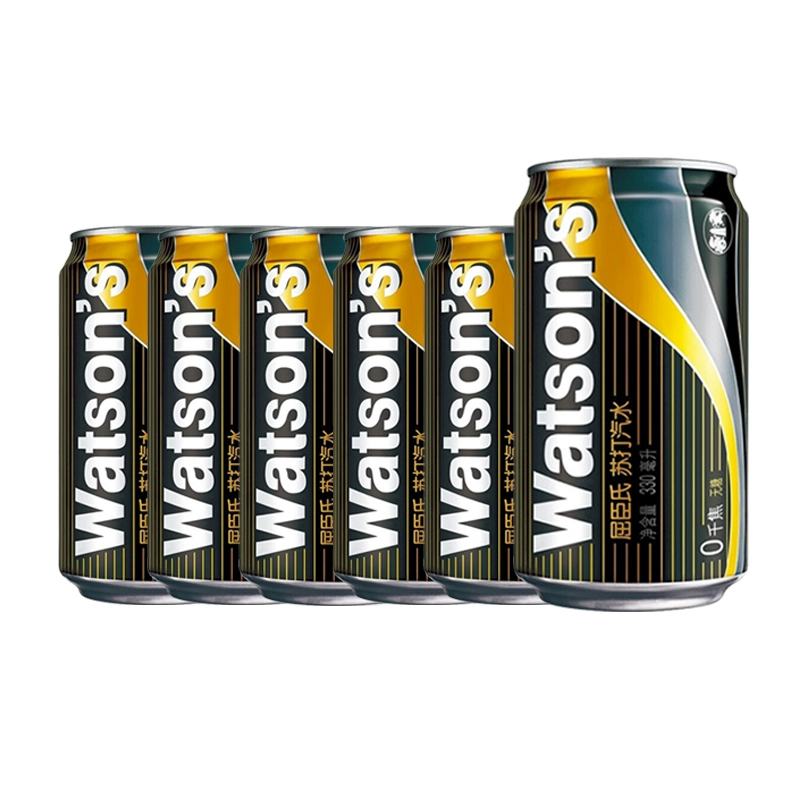 Watsons газировка с сухим имбирем вкус, 330 мл х 8 банок, соус хвост курицы, газированная напиток с имбирем