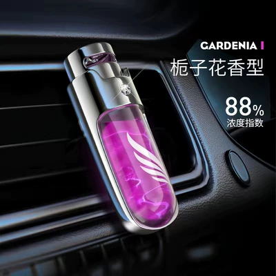 Car Air Conditioner Air Outlet Car Perfume Aromatherapy - purple-gardenia-hot-selling-fragrance