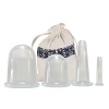 Transparent set, cloth bag, 4 pieces