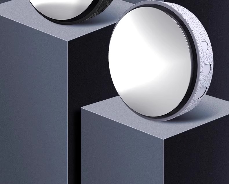 Car Rearview Mirror Small Round Mirror Suction Cup Blind Spot 360-Degree Reversing Artifact High-Definition Mirror Driving Lane Change Auxiliary Mirror