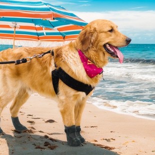 Dog Non-Slip Clamping Socks Pet Shoes Indoor and Outdoor Shoes/Boots Suitable for Hard Floors and Hot Pavements