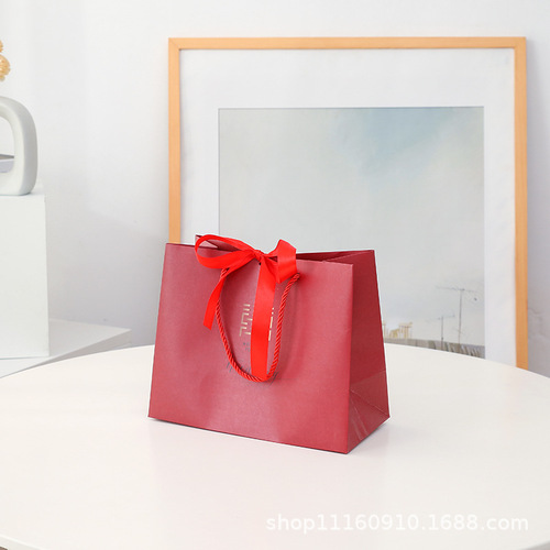 Gift bag, wedding candy bag, Chinese style paper bag, wedding candy box packaging, portable return gift bag
