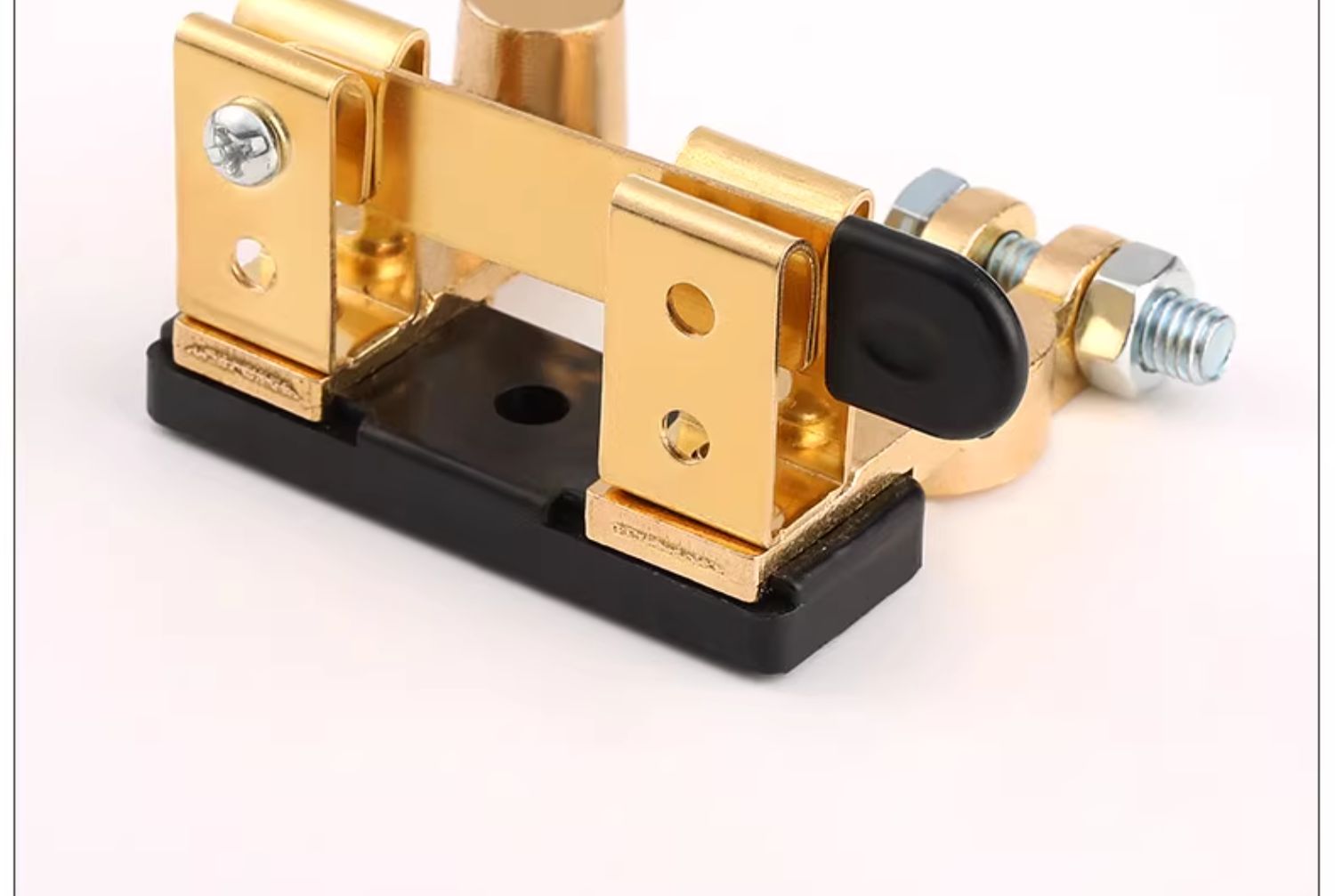 Car battery power-off switch modified switch brass thickened power-off negative truck trolley power supply knife switch