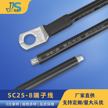 SC25-8端子線 3512高溫硅膠線 大平方8AWG線 大電流電瓶並聯線