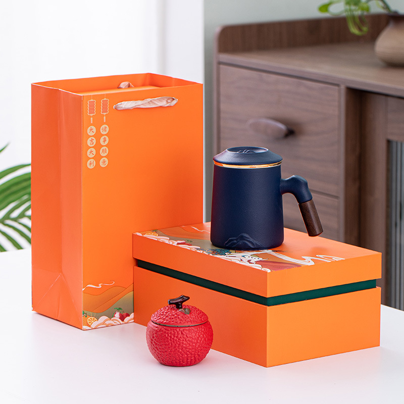 블루 파 마운틴 워터 컵 + 그레이트 제달리 티 포트