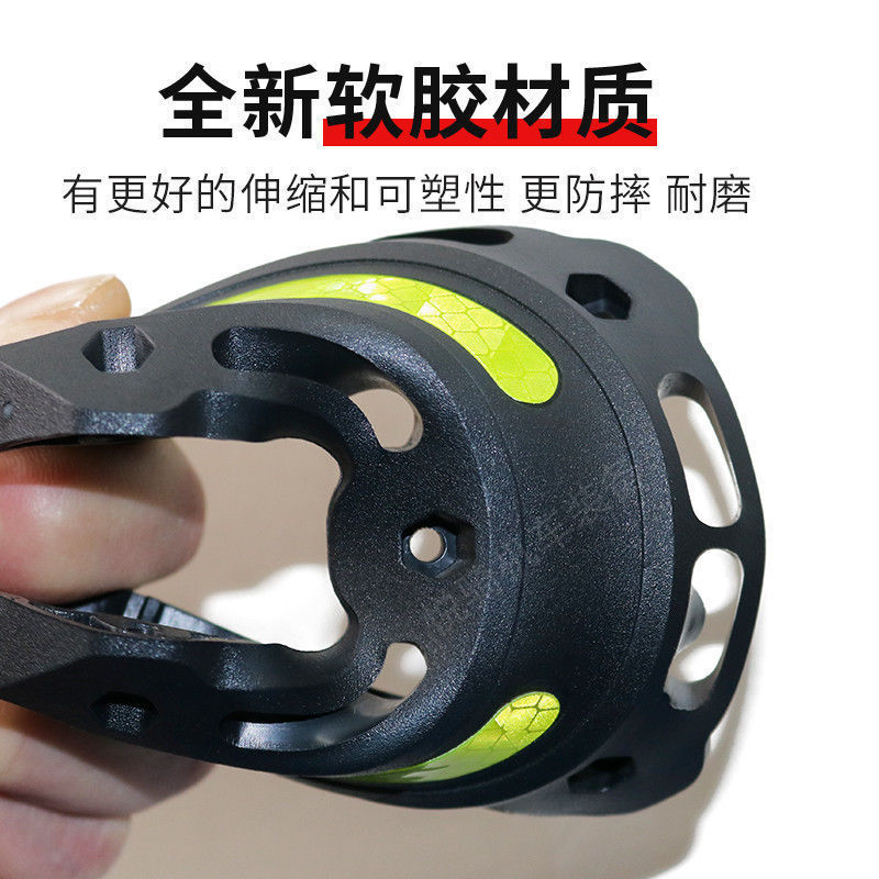 Suzuki UY125 motorcycle bumper crash protection block, anti-fall block, anti-scratch strip, Haojue AFR universal modification