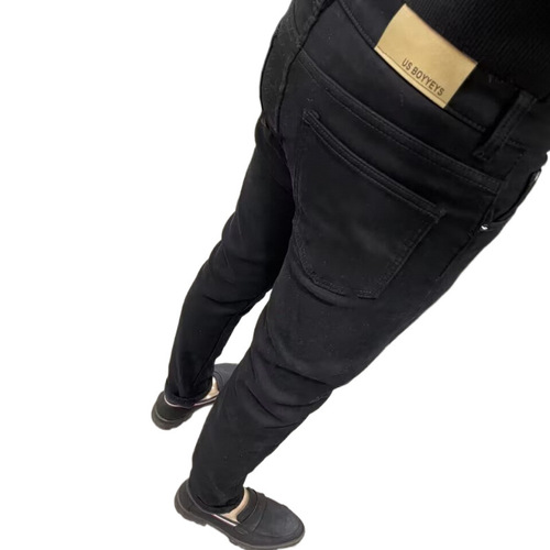 Men's White Pants with a Refined Style, Simple Summer Trendy Business Cotton Mini Straight Leg Jeans, Tailored 9/10 Length