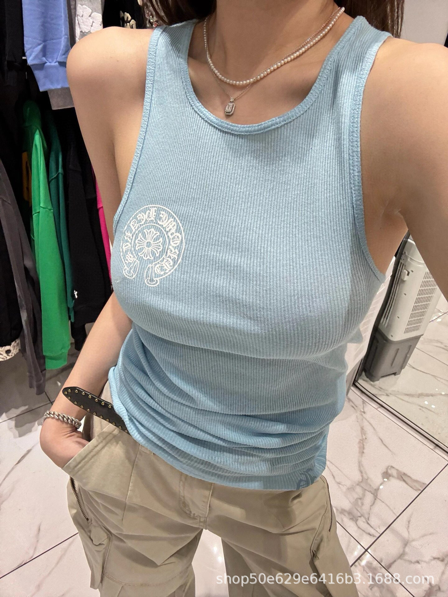 Knitted vest