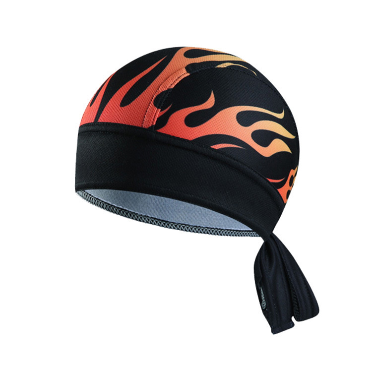 Summer Cycling Equipment Helmet Accessories Sweat Absorbing Pirate Turban Hat Cycling Turban