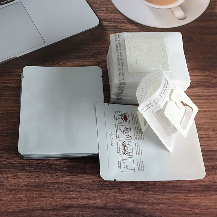 Ручное Заваривание Кофе Порошок Мешок Заваривания Висячие Уха Мешок Упаковки Кофе Фильтр Чашки Фильтр Сетка Мешок Портативный Добыча Бумажный Фильтр Кофе