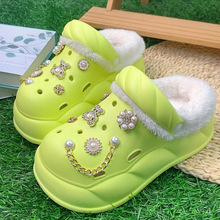 X 91751 Fleece Cotton Slippers ���޺������ЬŮ�羳����