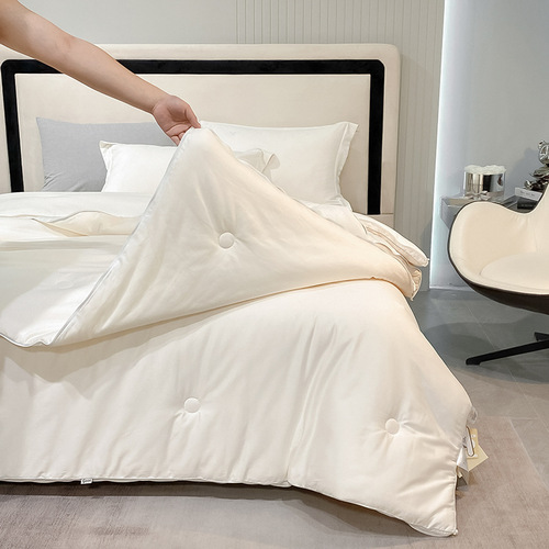 Free packaging 100 pieces of Xinjiang long-staple cotton soybean quilt Class A pure cotton 55% soy fiber quilt soybean quilt