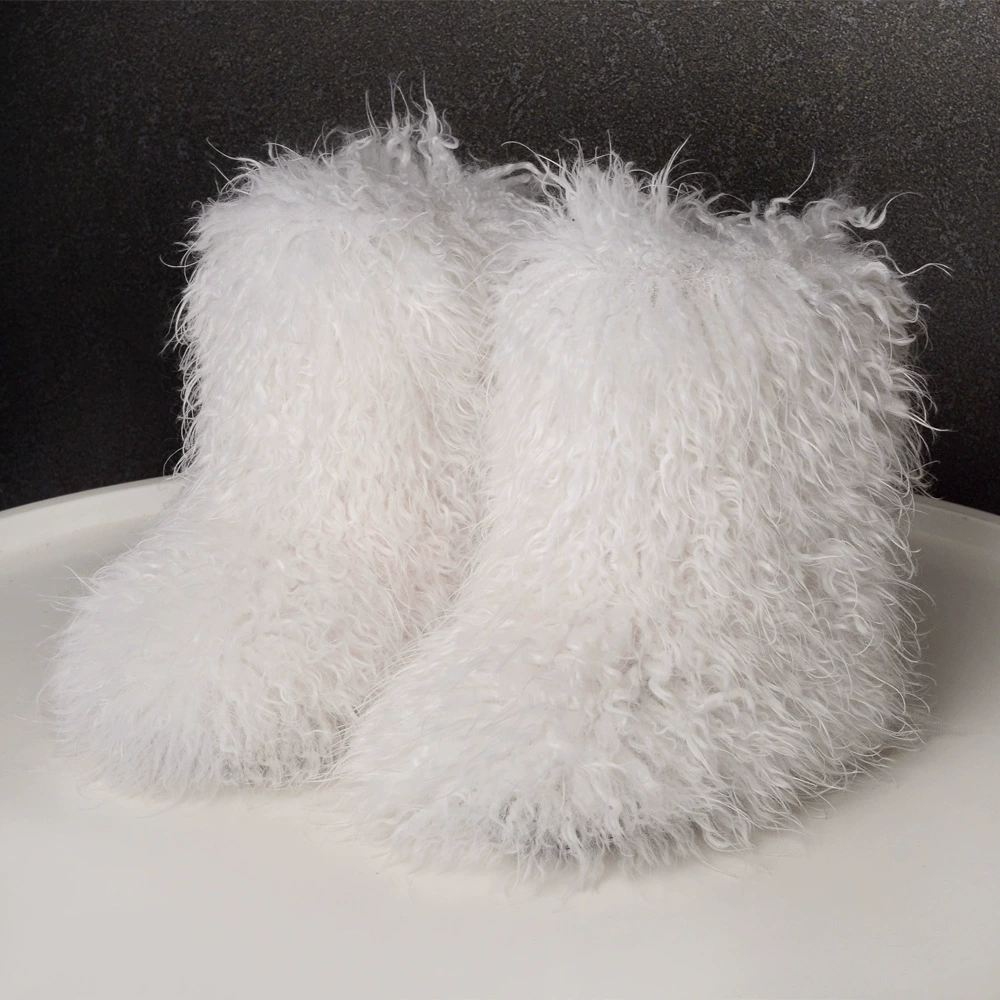 Winter keep warm boots platform, punk style, European style