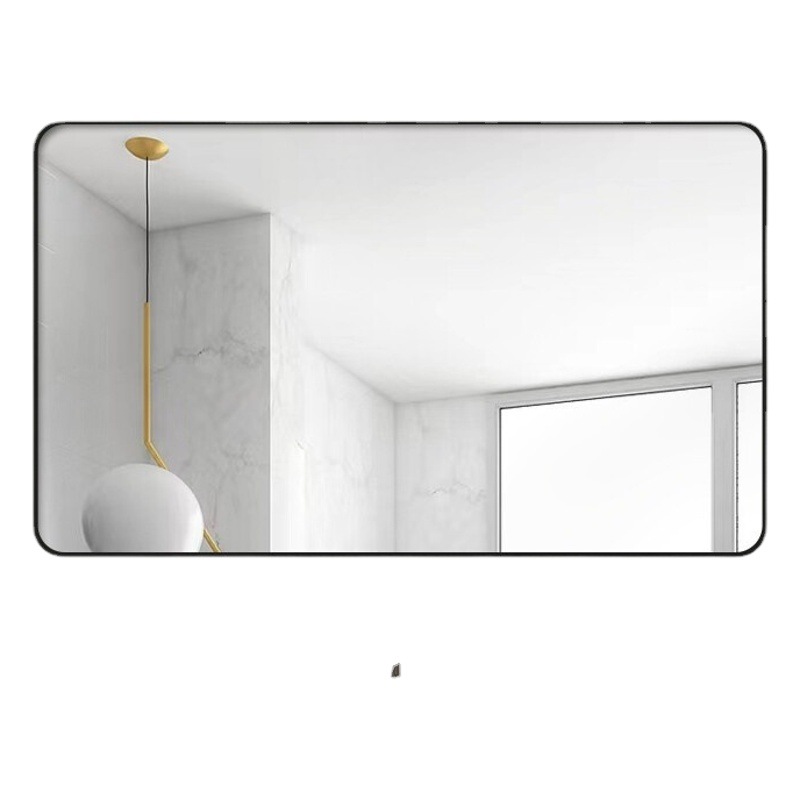 Espejo de baño enmarcado espejo de baño montado en la pared espejo de baño de aleación de aluminio espejo de baño enmarcado espejo de baño montado en la pared espejo de baño