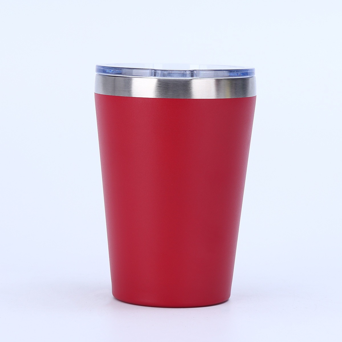 Transfronterizo simple taza de automóvil de 12oz 304 taza de acero inoxidable de doble capa vacío taza portátil logo personalizado