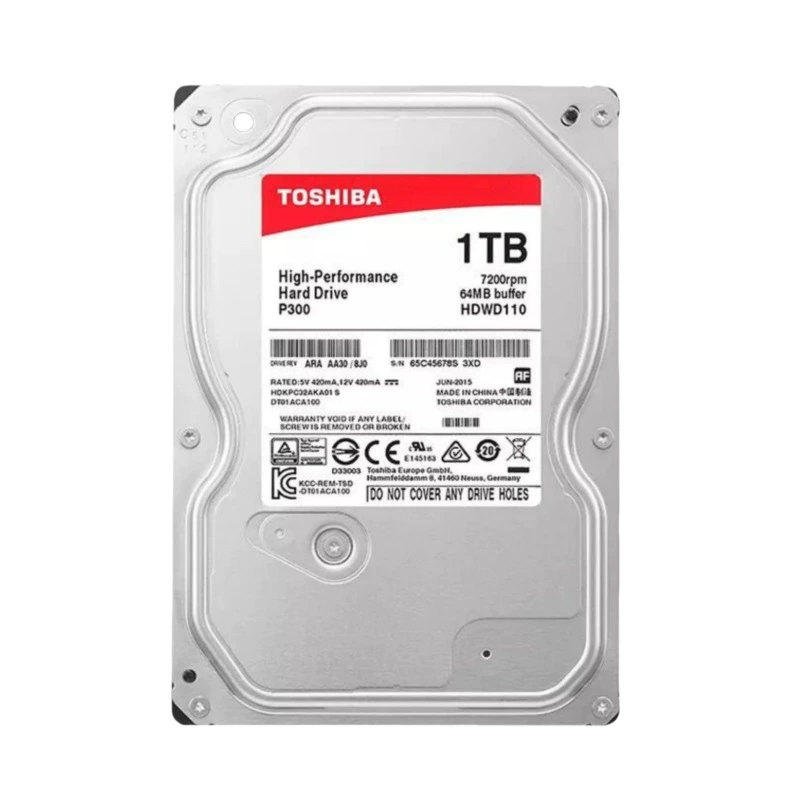 Подходит к Toshiba/Toshiba HDWD110AZSTA механический жесткий диск 1T жесткий диск настольный 1TB P300 серия