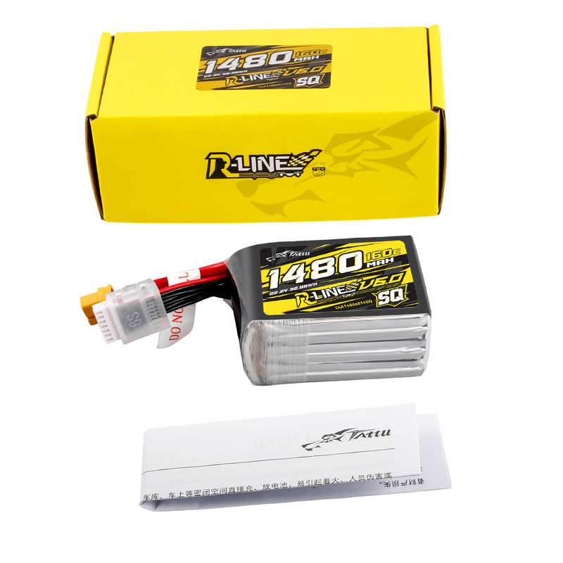 格氏格式金砖V6 1480 1600mAh 160C 6S XT60竞速穿越机FPV电池6.0|undefined