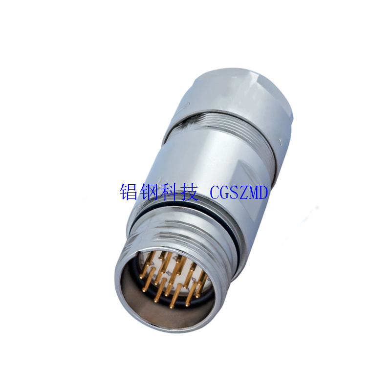 Բ CA, 19о, M23 Power straight  connecting Plug