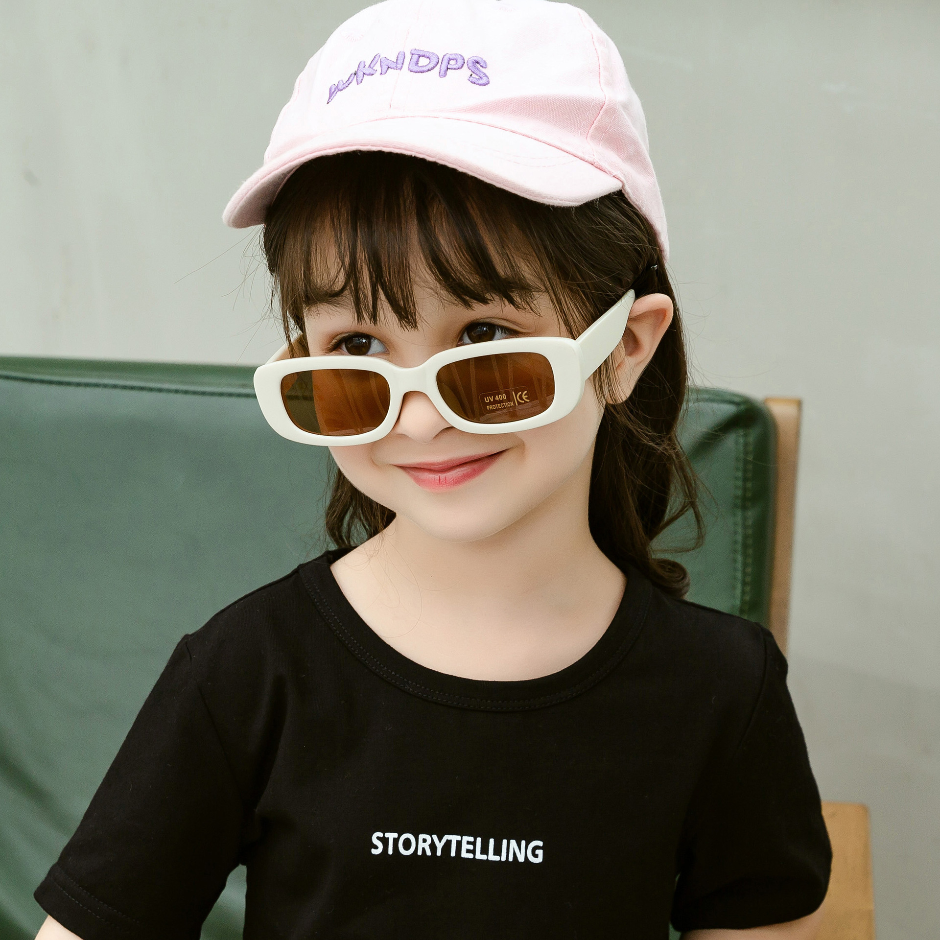 2021 Spring New Children's Sunglasses Small Frame UV Sunglasses BQ2039 Fashion Street Shooting Catwalk Glasses