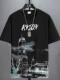Ice Silk Short-sleeved T-shirt Men's Summer 2025 New Fashionable Half-sleeved Men's Ice-sensitive Splash-ink T-shirt for Students and Teenagers